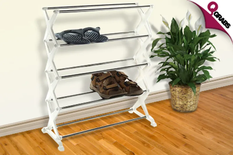 From QR49, Be Organized with a 5-Tier Shoe Rack! (Up to QR178 Value)
